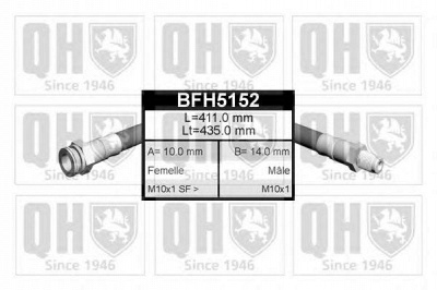 QUINTON HAZELL bfh5152 -  Тормозной шланг